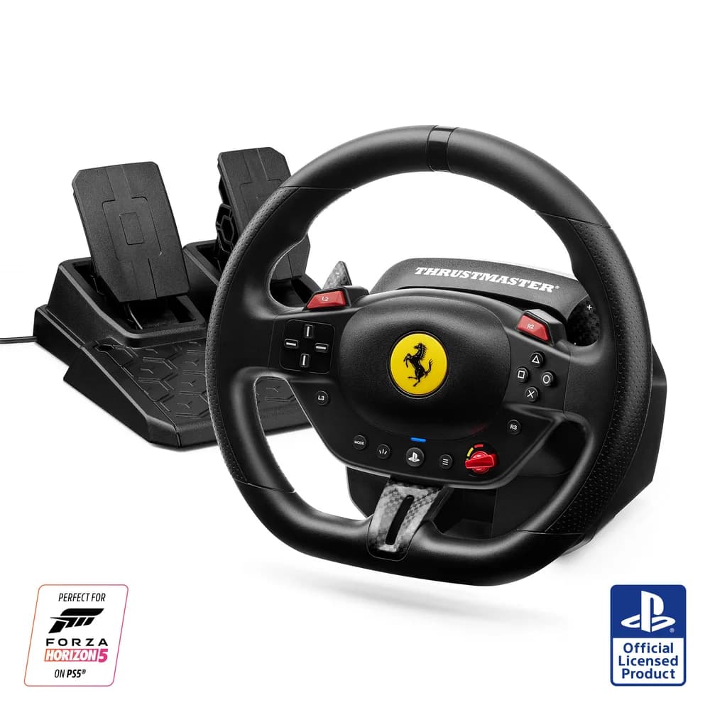 Thrustmaster T98-P FERRARI 296 GTB Racing Wheel and Pedals (PC/PS) "4160880" — miniatură