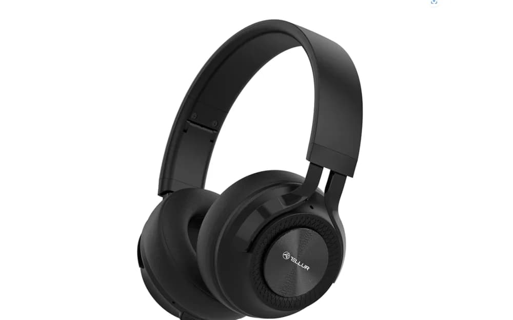 Casti Over-ear Tellur Feel, Wireless, Negru — miniatură