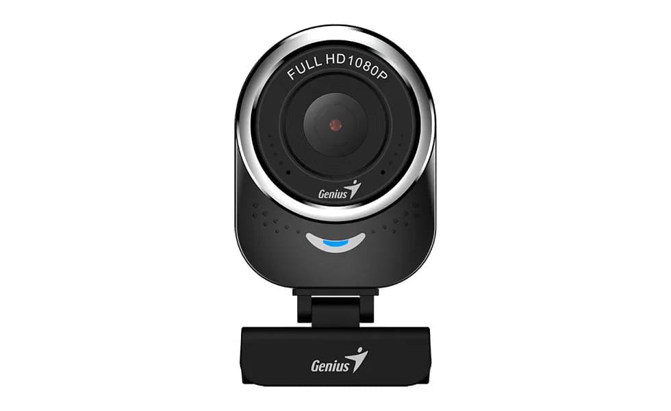 CAMERA WEB GENIUS senzor 1080p Full-HD cu rezolutie video 1920x1080, QCam 6000, microfon, black "32200002407" — miniatură