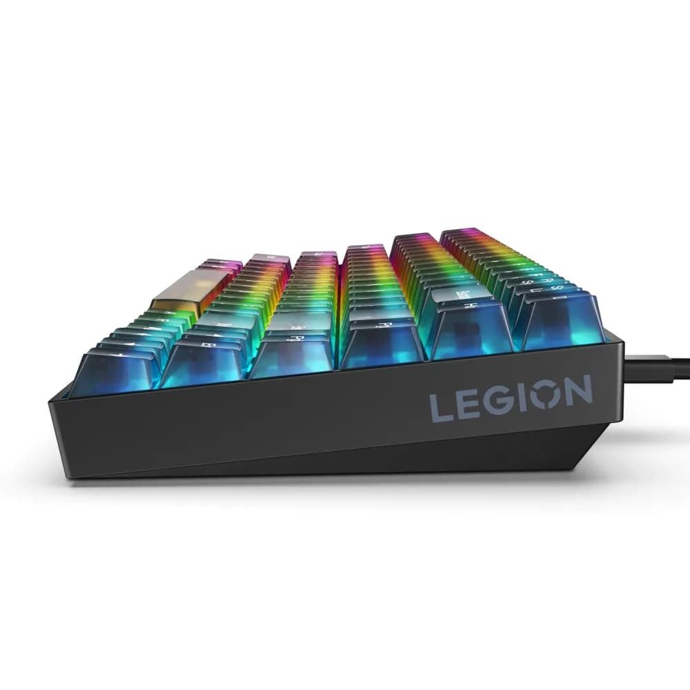 Tastatura Mecanica Gaming Lenovo Legion K510 Mini Pro, RGB, USB, Negru — miniatură