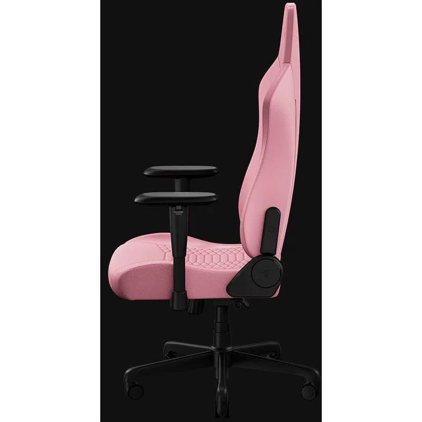 Scaun Razer Iskur V2 X NewGen, tip spuma spumă turnată PU, suport lombar integrat, tetieră reglabilă, cotiere 2D, clasa de ridicare pe gaz 4, roz — miniatură