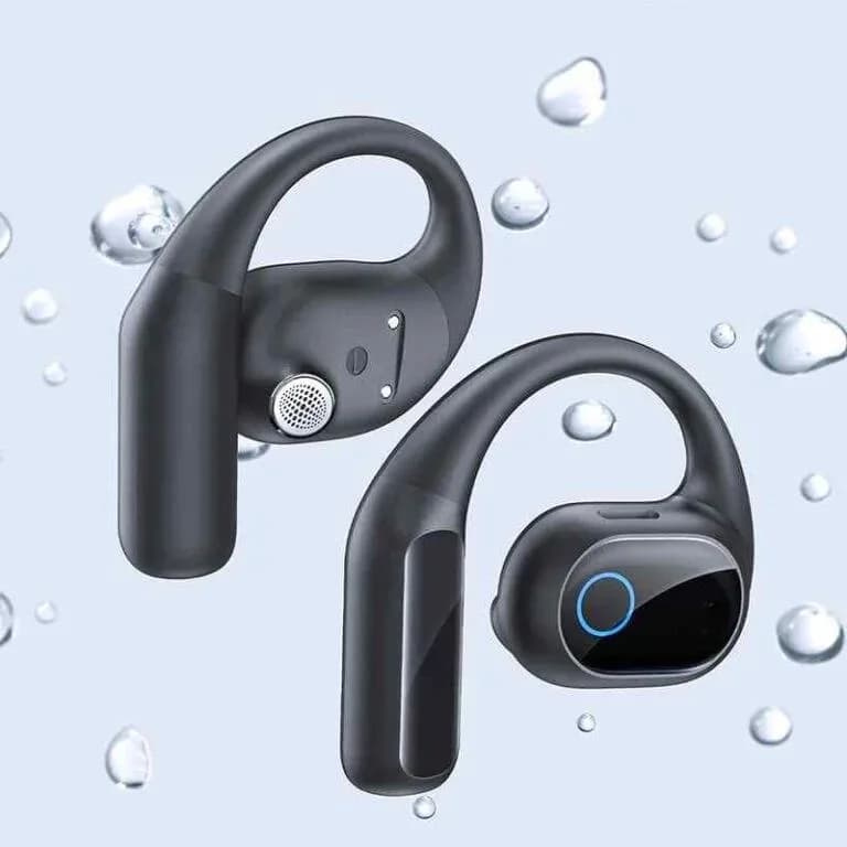 CASTI Baseus Bowie Eli 2i Fit Open-Ear True Wireless, on ear, pt smartphone, microfon pe casca, conectare prin Bluetooth 6.0, negru "A0102604" - 6932172696931