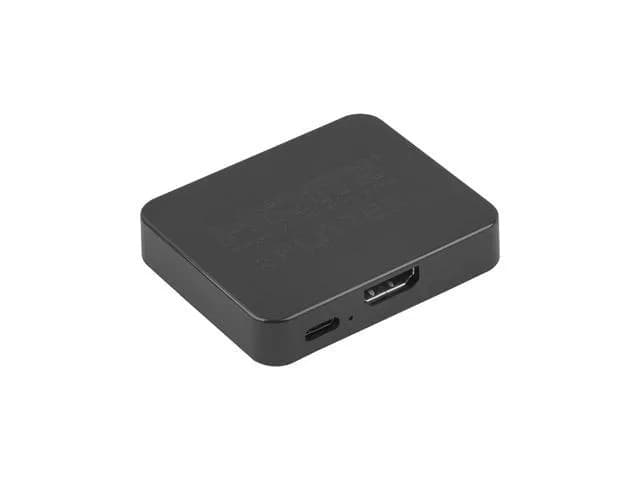 Splitter video Lanberg HDMI->2X HDMI 4K, rezolutie maxima 3840 x 2160 px, lungime cablu 80cm, negru — miniatură