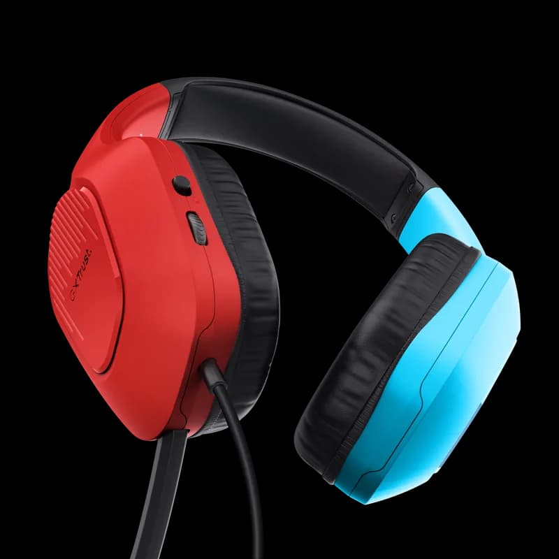 Casti Gaming Head-band Trust GXT 416S Zirox, Wired, Multicolor — miniatură