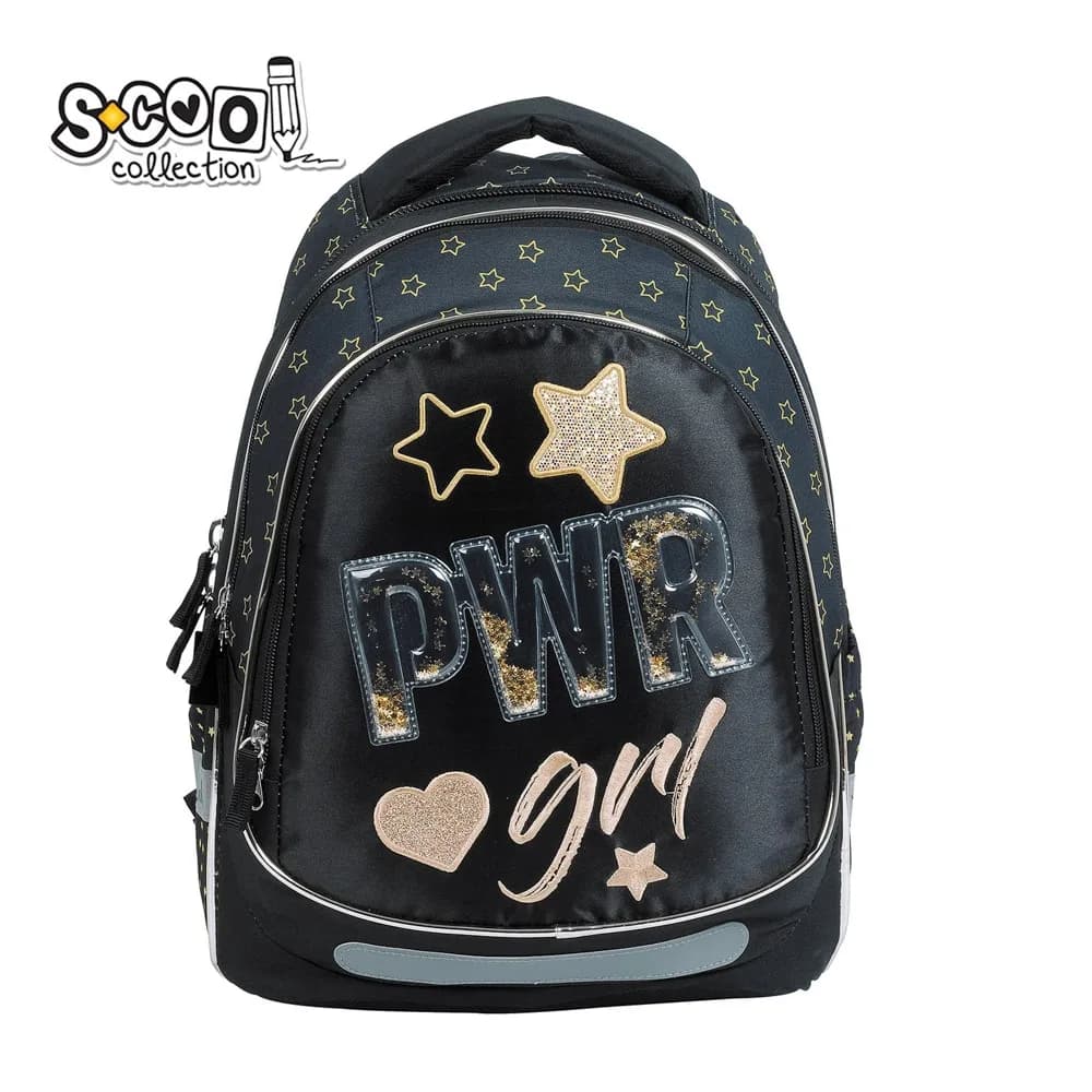 Ghiozdan anatomic light, 41x28x21 cm, PWR GIRL - S-COOL