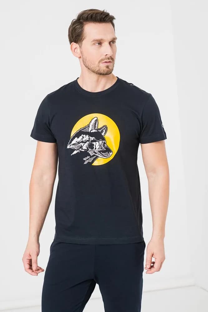 TRICOU CASUAL CIUCAS BARBATI NAVY BLUE-M — miniatură