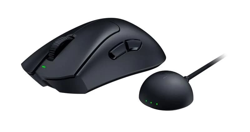 Mouse Gaming Wireless Razer DeathAdder V4 Pro, 45000 dpi, negru