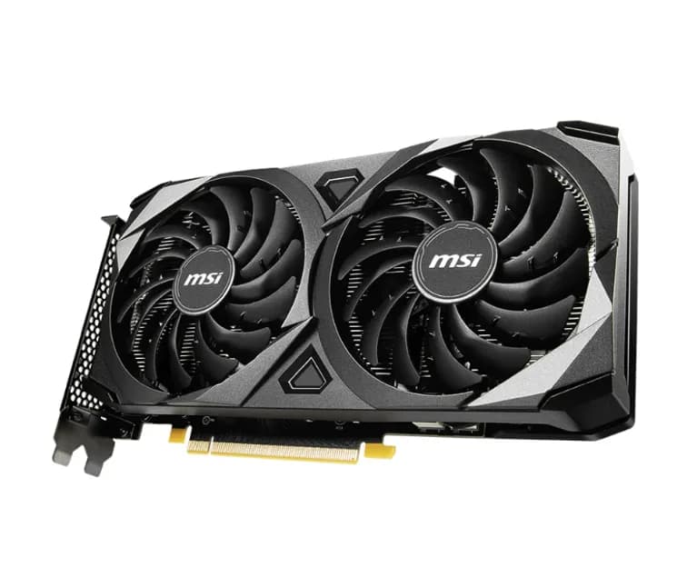 MSI GeForce RTX 3060 VENTUS 2X 12G OC 12GB GDDR6 PCIe 4.0 2xHDMI 2.1 3xDP 1.4, "GEFORCE RTX 3060 VENTUS 2X 12G OC" — miniatură