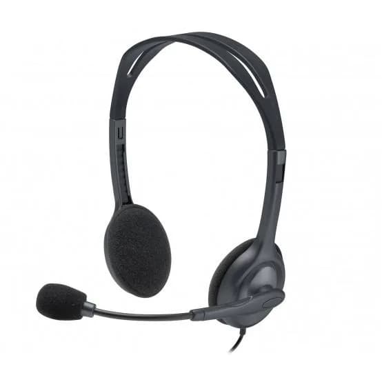 Casti Head-band Logitech H111, Wired, Negru