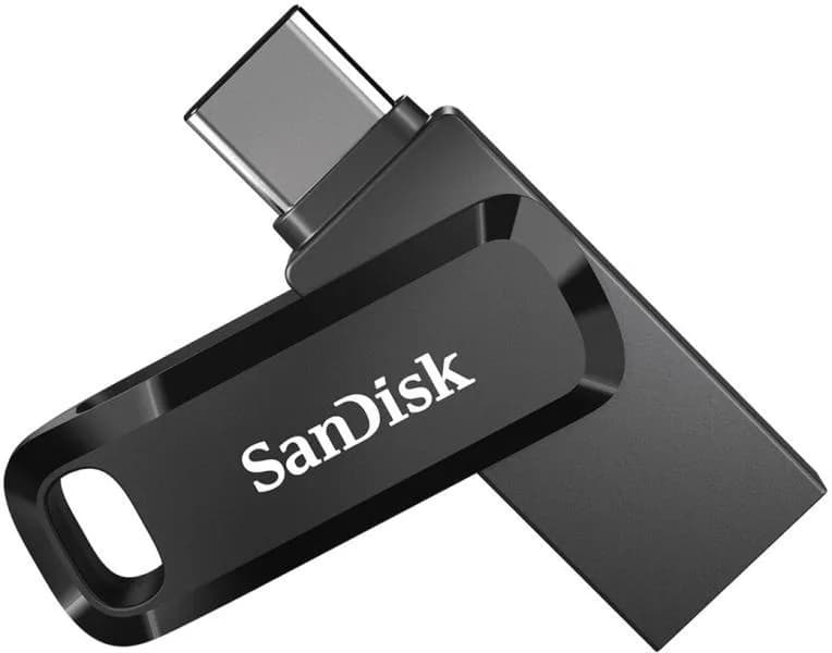 Memorie USB SanDisk Ultra Dual Drive Go 256 GB, USB Type-C, Negru
