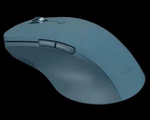 Mouse Gaming Wireless Lenovo Yoga Pro, 2400 dpi, Albastru — miniatură