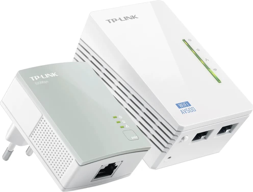 TP-Link, Adaptor PowerLine 300Mbps, Extender Wireless AV600 KIT, HomePlug AV,2 porturi 10/100Mbps, Butoane: Pair, Reset, Wi-Fi/Wi-Fi Clone, Aria de acoperire, 300 metri prin circuitul electric, 2.4- 2.4835GHz, Conținut Pachet: Powerline Ethernet Adapter TL-WPA4220 & TL- PA4010, Cablu de Rețea 2 m