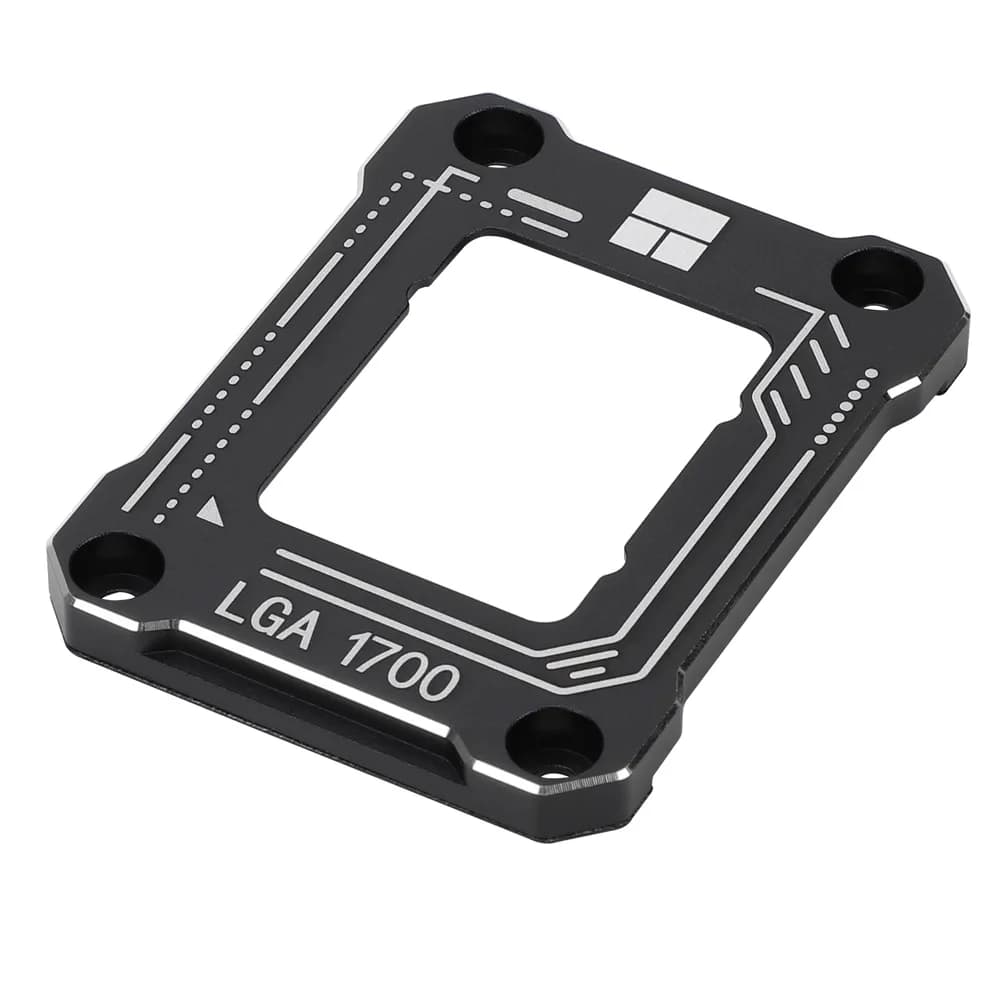 Contact Frame Thermalright "LGA 17XX-BCF-Black", compatibil skt. Intel LGA1700 gen 12/13/14, aluminiu, negru, 54x70x6mm, include surubelnita L, "LGA 17XX-BCF-Black"