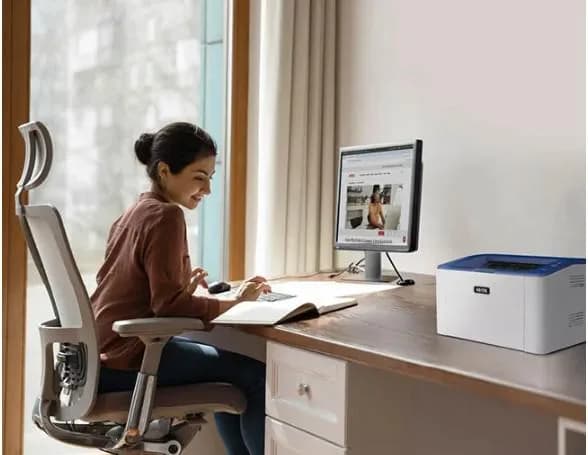 Imprimanta Laser XEROX B110V_BI, Monocrom, format A4, USB + LAN — miniatură