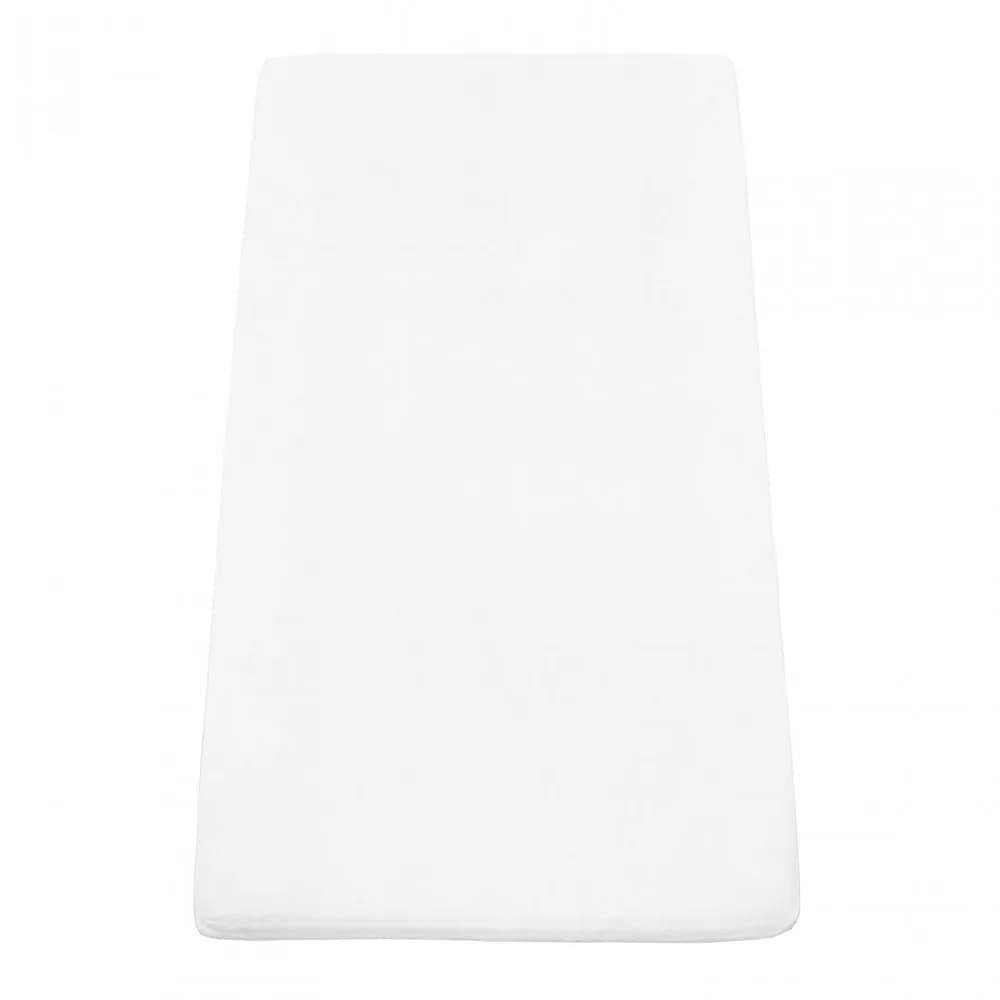 CEARCEAF PAT CU ELASTIC 90X200 CM ALB — miniatură