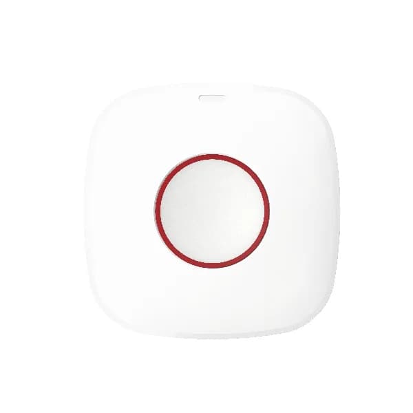 Buton de panica wireless DS-PDEB1-EG2-WE(B) Tri-X Wireless,Two-Way RF Wireless,868MHz, AES-128 Encryption, 1.2Km, LED Indicator Blue(Alarm), Power up,Remote ID,QR Code, 3 years in work status (being triggered 20 times per day), Battery Powered CR2450 x 1, 3V, Operation Temperature - 10 °C to 55 °C