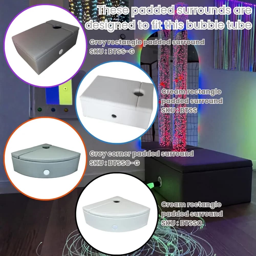 Tub cu Bule de 6′ (183 cm) cu Controler cu Buton Mare — miniatură