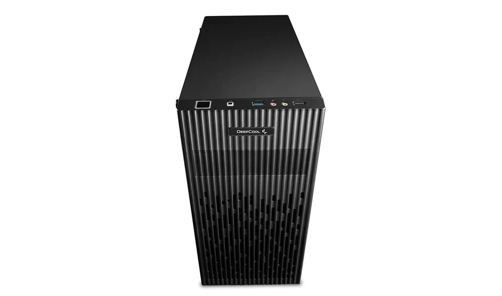 CARCASA DEEPCOOL, Mini Tower, M-ATX, fara sursa, 1 x fan, USB 3.0 x 1, USB 2.0 x 1, Jack 3.5mm x 2, negru, "MATREXX 30 SI", "DP-MATX-MATREXX30-SI" — miniatură
