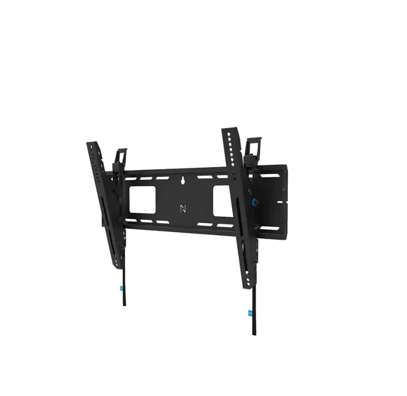 Suport perete Neomounts heavy duty, pentru display-uri interactive si ecrane grele de pana la 42-86", sistem de prindere VESA 600x400, greutate maxima suportata 125kg, fix, distanta fata de perete 4.2cm, cu sistem ce permite prinderea/desprinderea usoara a display-ului, securizabil cu lacat (nu este — miniatură