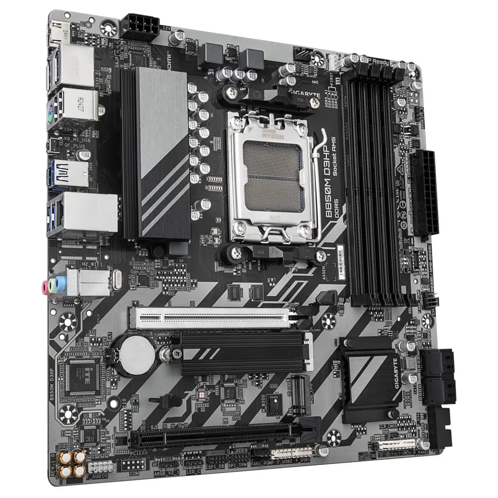 Placa de baza Gigabyte B850M D3HP, Socket AM5, DDR5, Micro-ATX — miniatură