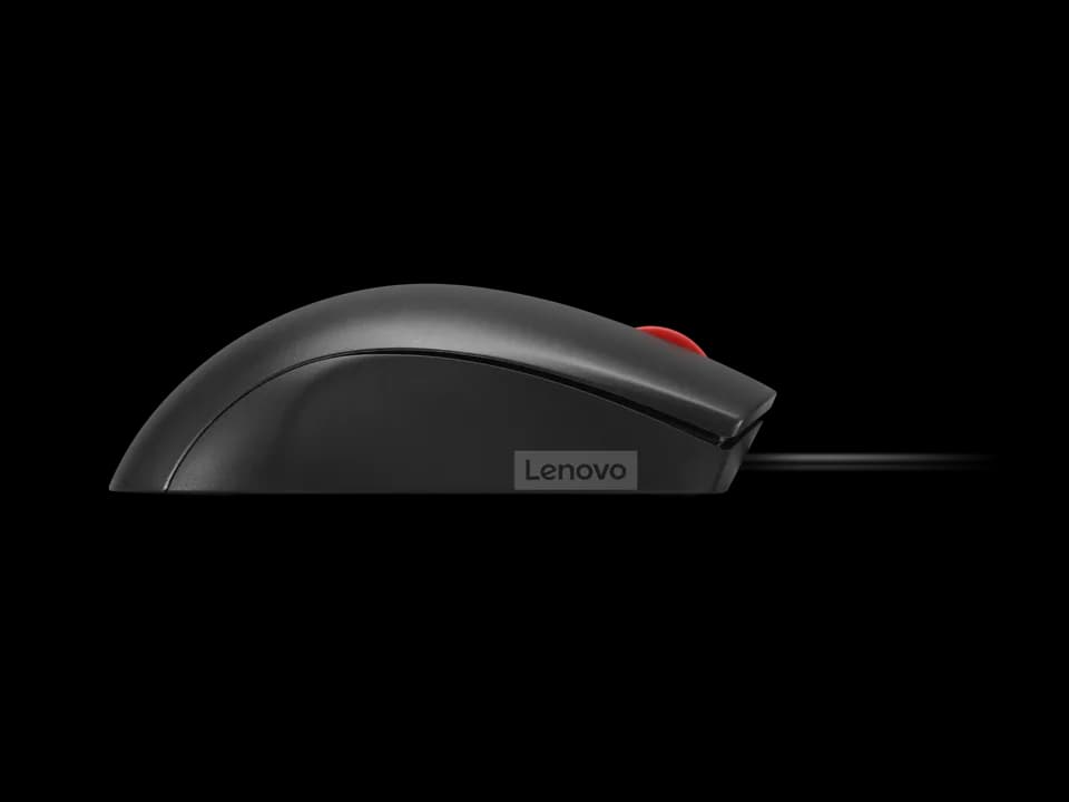 Mouse LENOVO 120, 1600 dpi, Negru — miniatură