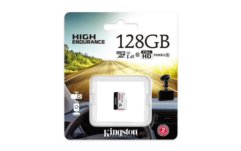 Card de Memorie Micro SDXC Kingston High Endurance, 128GB, Adaptor SD, Class 10 — miniatură