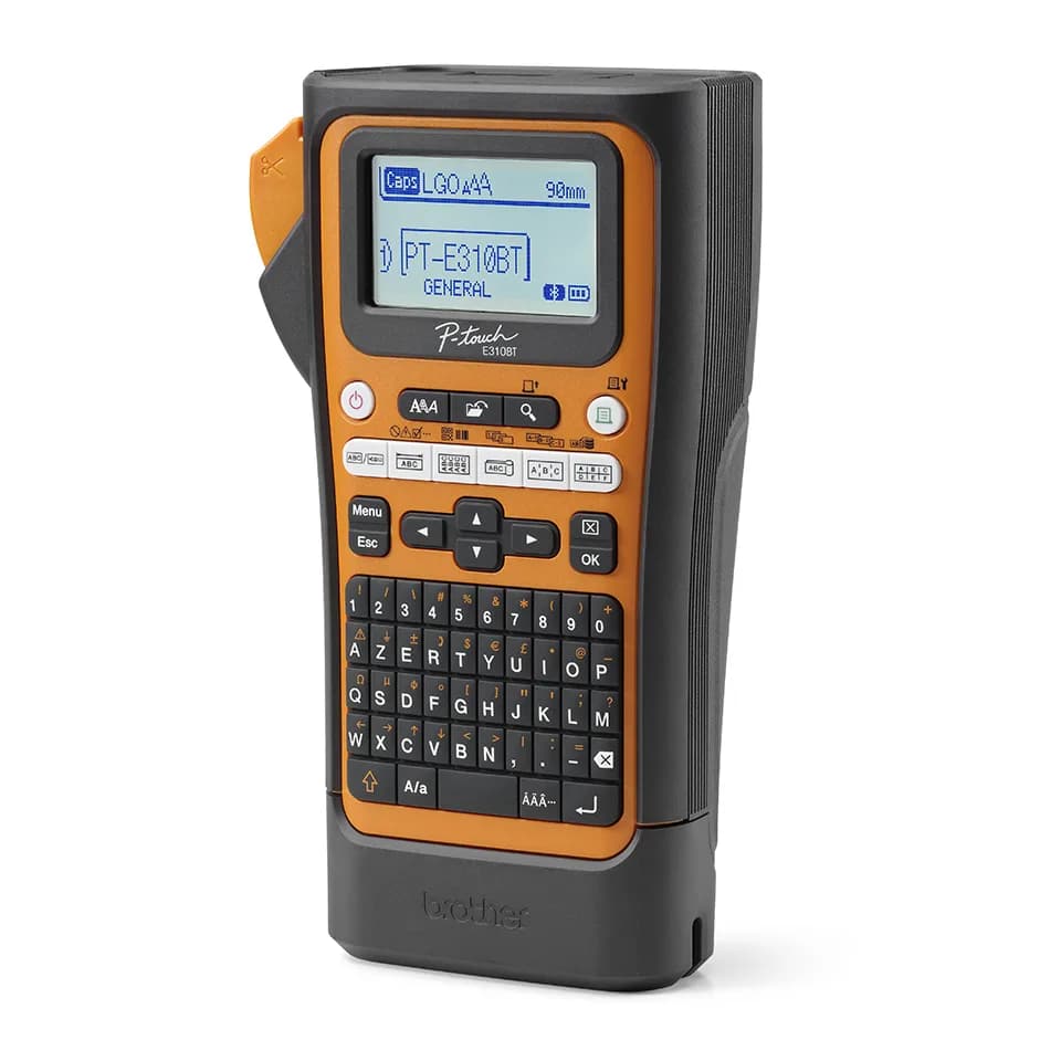 Imprimanta Direct Termic BROTHER 180dpi PT-E310BtVP, Viteza de tiparire: 20mm/s, Latime maxima de imprimare: 18mm|Conectivitate:, Imprimare Cod de bare: DA "PTE300BTVPYJ1" — miniatură