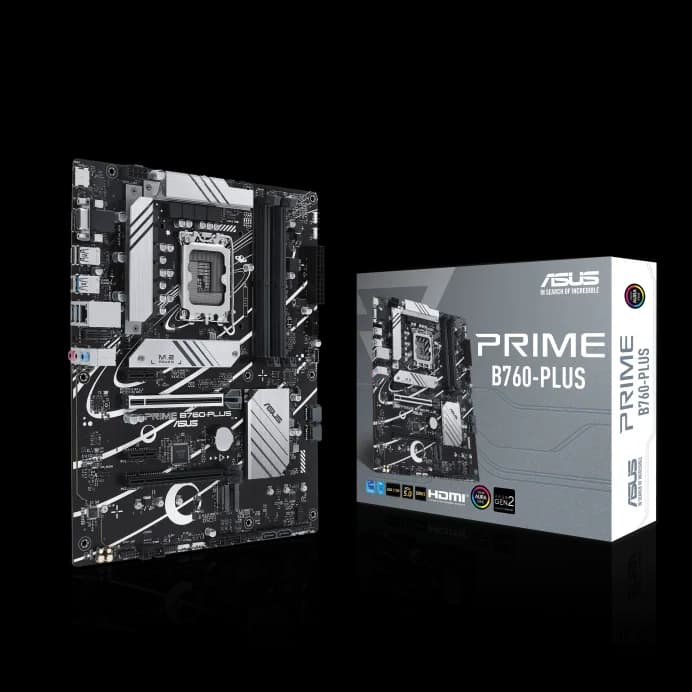 Placa de baza ASUS PRIME B760-PLUS, Socket 1700, DDR5, ATX
