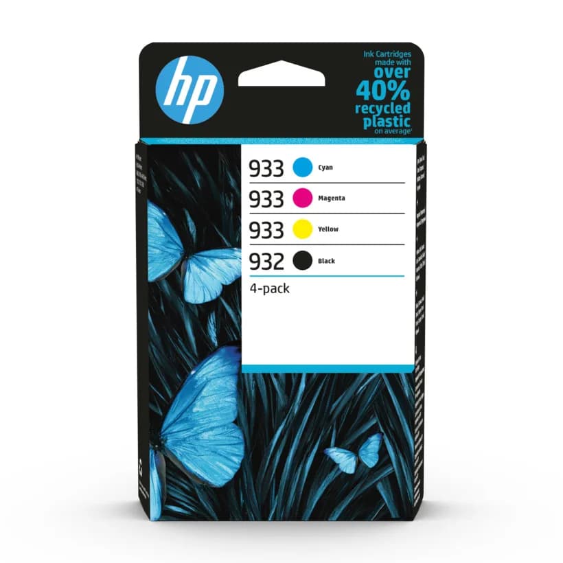 Combo-Pack Original HP CMYK, nr.932+nr.933, pentru OfficeJet 6xxx|7xxx|, "6ZC71AE"