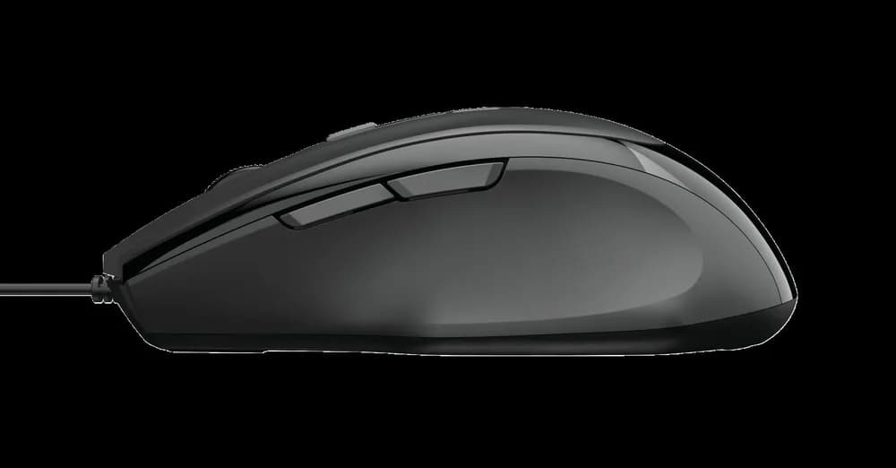 Mouse Trust Voca Comfort Mouse, 2400 dpi, negru — miniatură