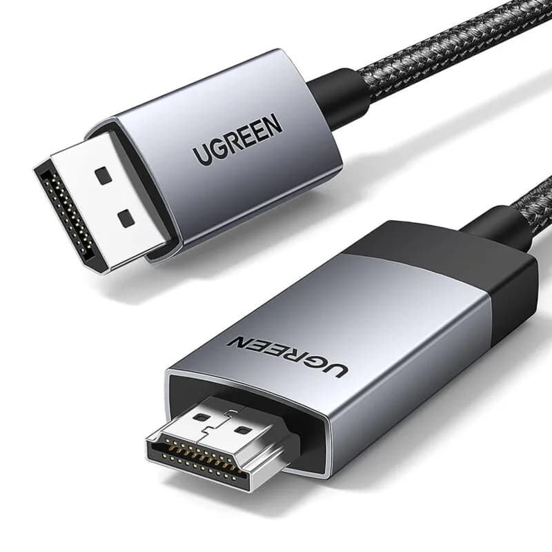 CABLU video Ugreen, "DP119" DP (T) la HDMI (T) 4K la 60Hz, lungime 2m, negru "15774" - 6941876217748