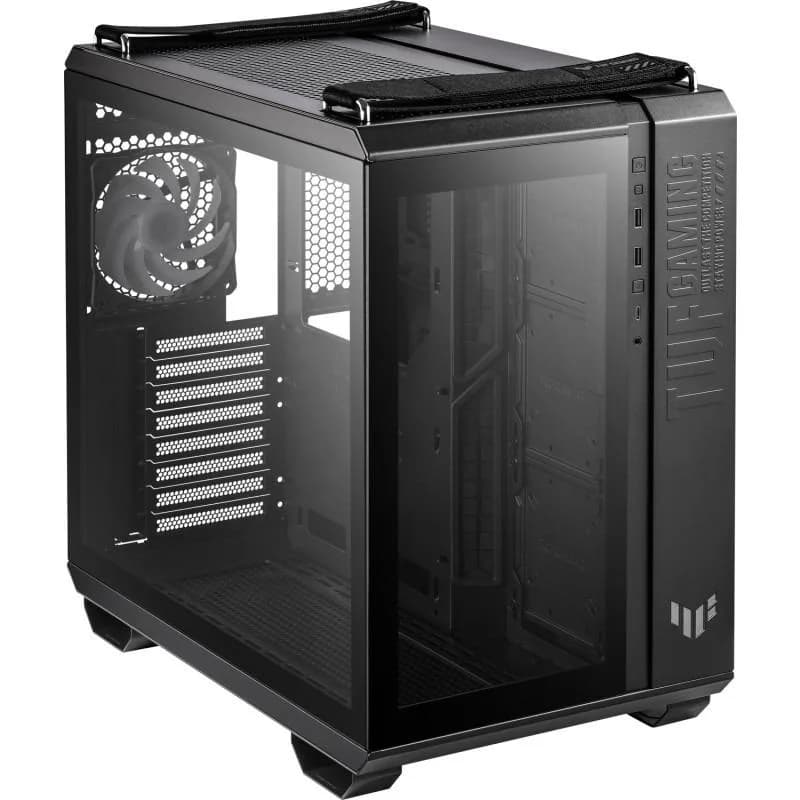 Carcasa ASUS TUF Gaming GT502 PLUS, RGB, Mid Tower, Black — miniatură