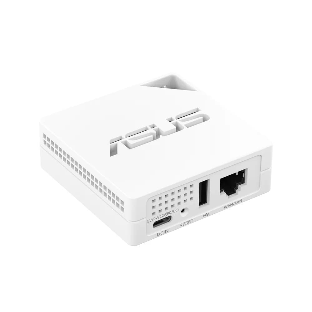 Router Asus RT-AX50 Go, Dual Band WiFi6, 1500 MbpsVPNs, USB-C Power Delivery "RT-AX50 GO" — miniatură