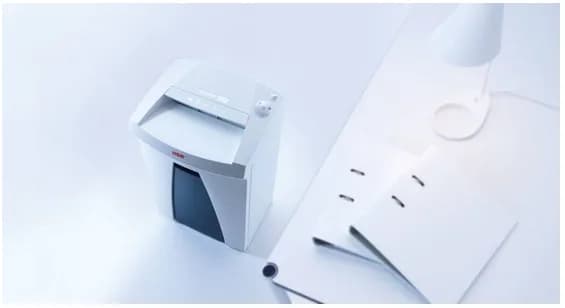 Distrugator documente manual HSM Securio B22, 13-15 coli, fasie (3.9 mm), securitate 2 "H-1830121" — miniatură