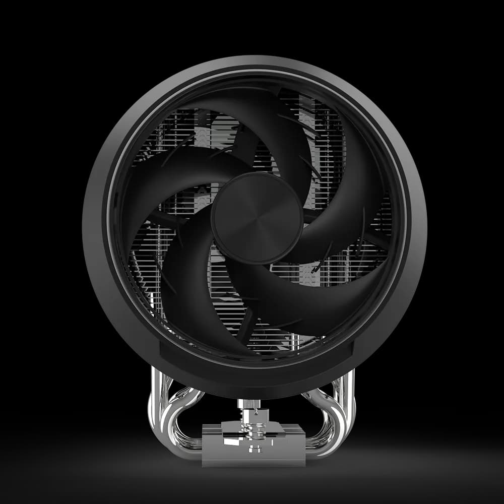 COOLER Zalman "ZET5" skt. Intel si AMD, racire cu aer, vent. 120mm, 600 - 2000 RPM, 5 heatpipes, inaltime 158mm,"ZET5 BLACK" — miniatură