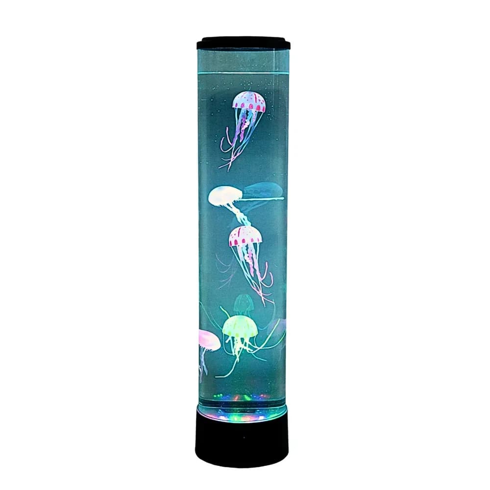 Lampă de masă senzorială LED acvariu cu meduze – 70cm — miniatură