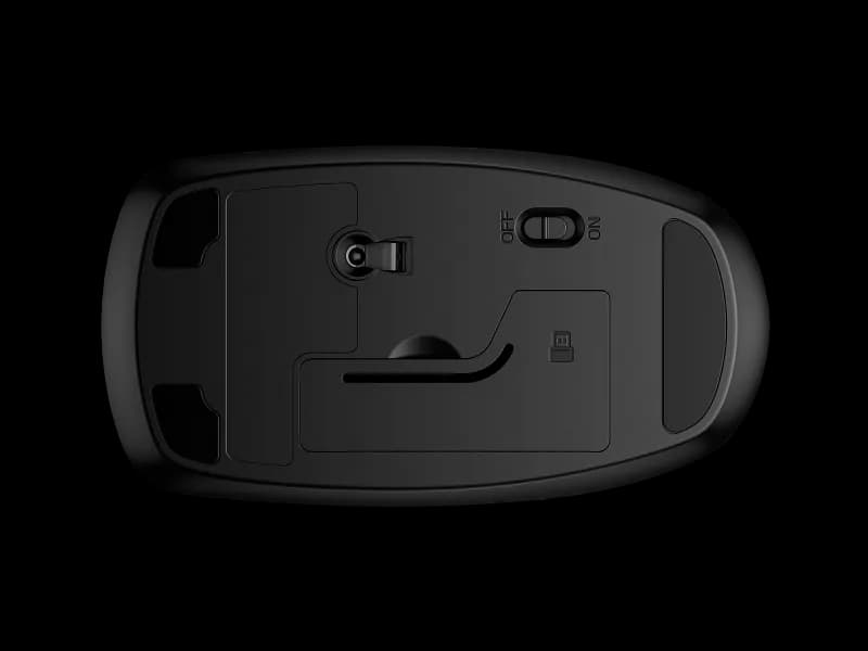 Mouse Wireless HP 235 Slim Wireless Mouse, 1600 dpi, Negru — miniatură
