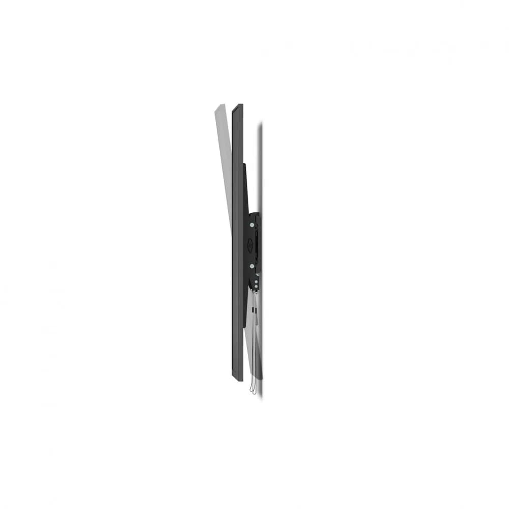 Suport perete TV Serioux 37-86" Tilt 75kg Profil 50mm Material: Otel Finisarea suprafeței: vopsea electrostatica Dimensiune ecran: 37"-86" Compatibilitate VESA: 75x75, 100x100, 100x150, 150x100, 100x200, 200x100, 150x150, 200x200, 200x300, 300x200, 200x400, 400x200, 300x300, 300x400, 400x300 — miniatură