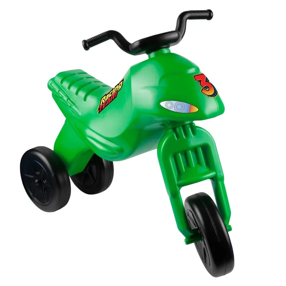 Motocicleta fara pedale, verde - ROBENTOYS — miniatură