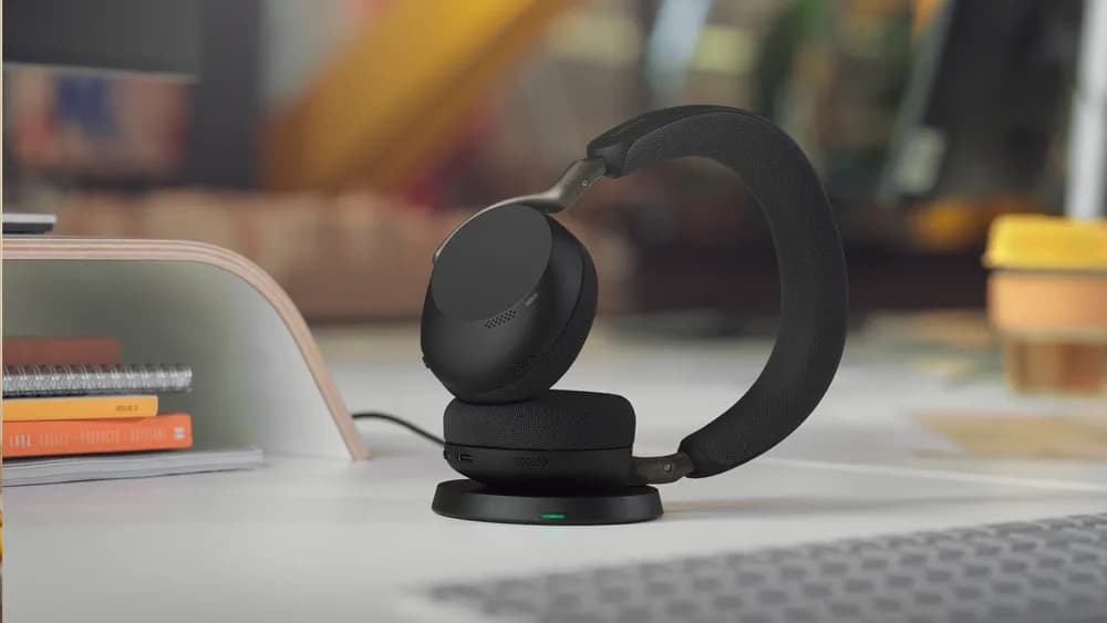 JABRA Evolve3 75, MS, Link390c, Black "37599-999-899" — miniatură
