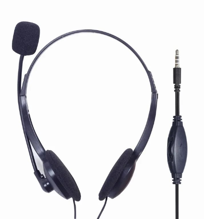 KIT wired GEMBIRD, 4-in1 desktop, tastatura 104 taste + mouse optic 1000dpi 3 butoane rotita scroll + casti cu mic + pad 220x180mm, black "KBS-UO4-01" — miniatură