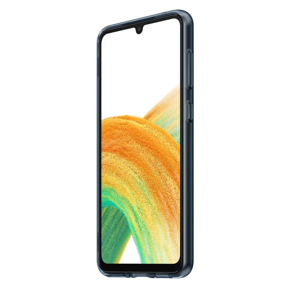 Galaxy A33 (5G); Slim Strap Cover; Black(No additional strap) "EF-XA336CBEGWW" — miniatură