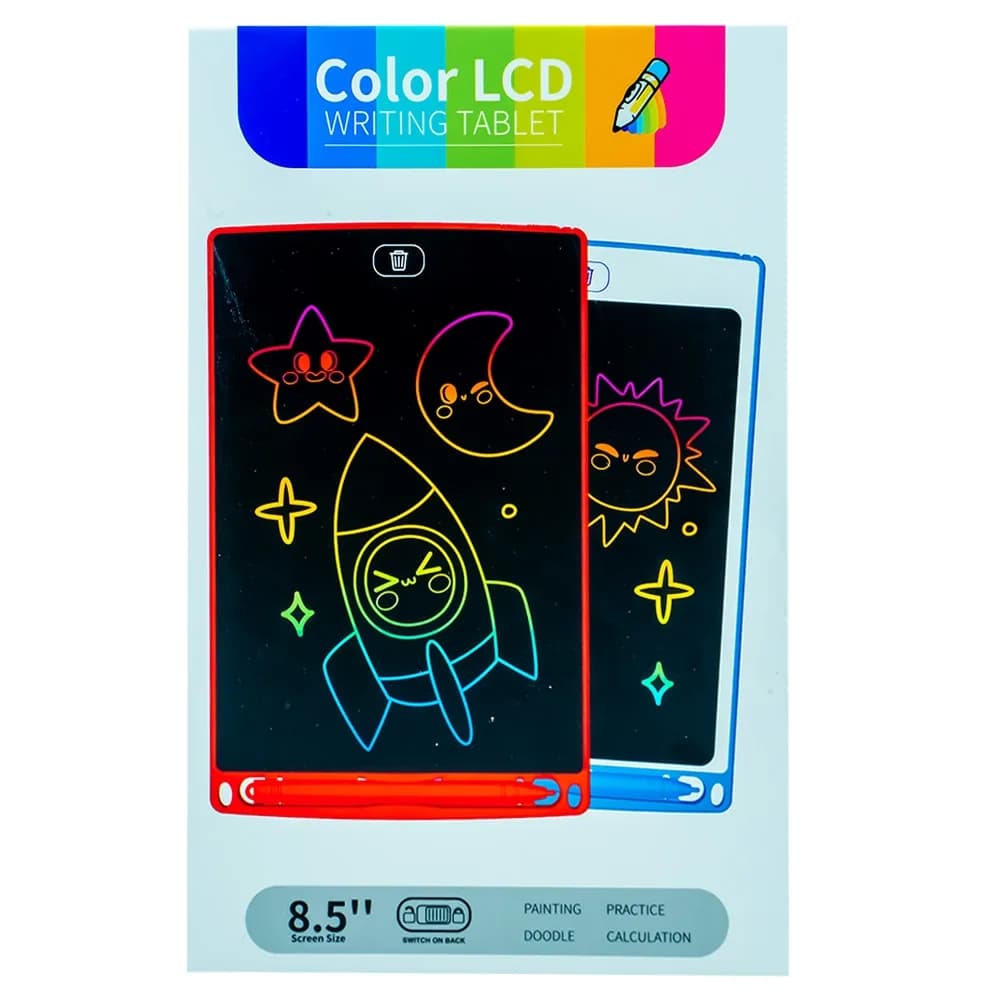 Tablita pentru scris, LCD, 8.5 inch, 12 buc/set — miniatură