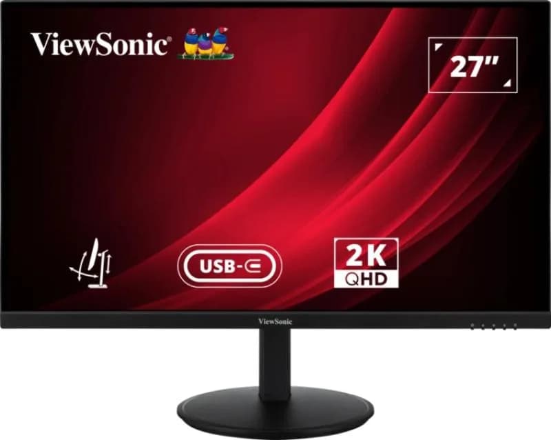 Monitor Consumer ViewSonic VG2709-2K-MHDU-2, 27", 2560 x 1440 pixeli, Black