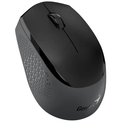 MOUSE Genius, "NX-8000S BT", PC sau NB, wireless, BT5.3 + 2.4GHz, optic, 1200 dpi, butoane/scroll 3/1, USB-A, negru, "31030034401"