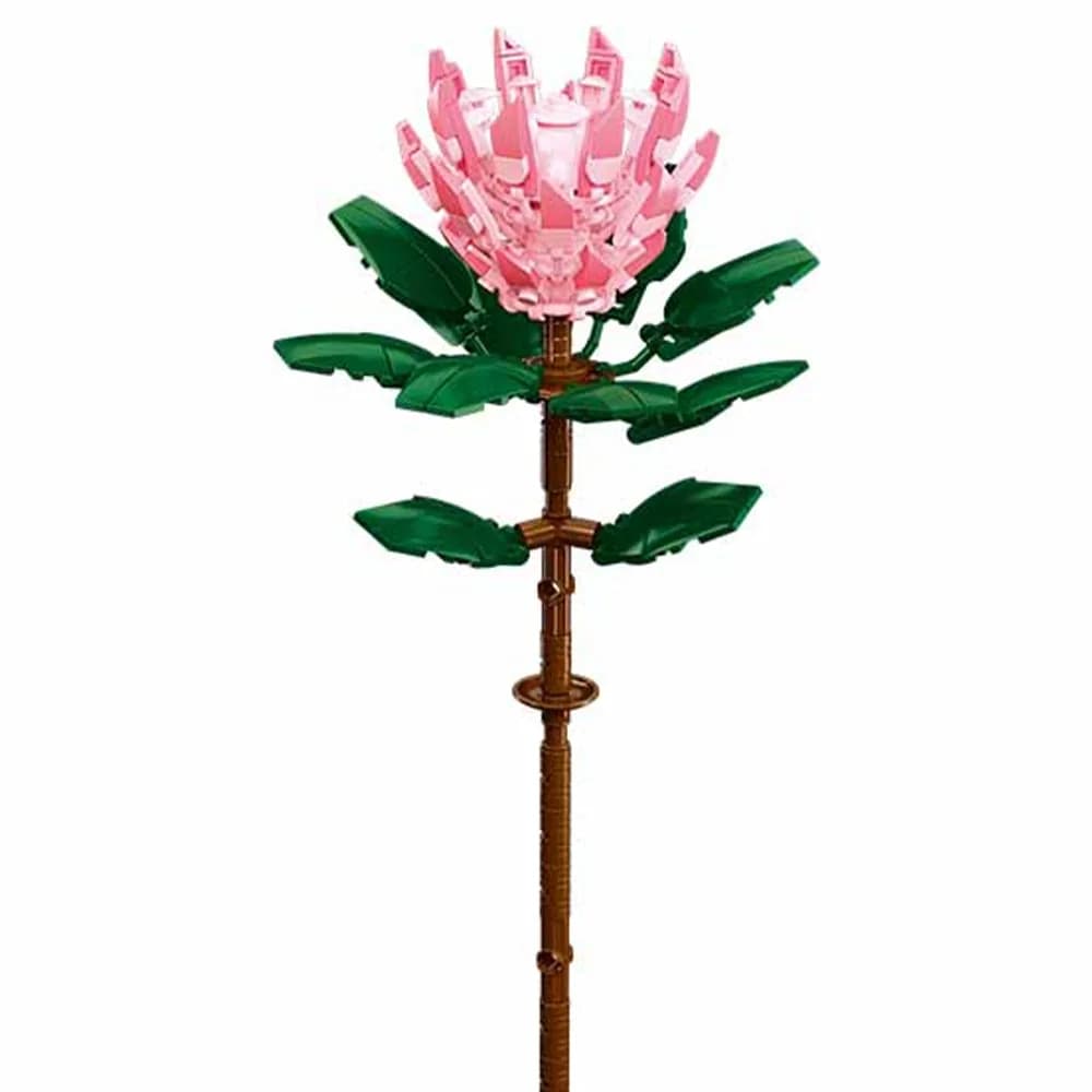 Set de Constructie Flowers, 219 piese, Protea Cynaroides - Sluban — miniatură