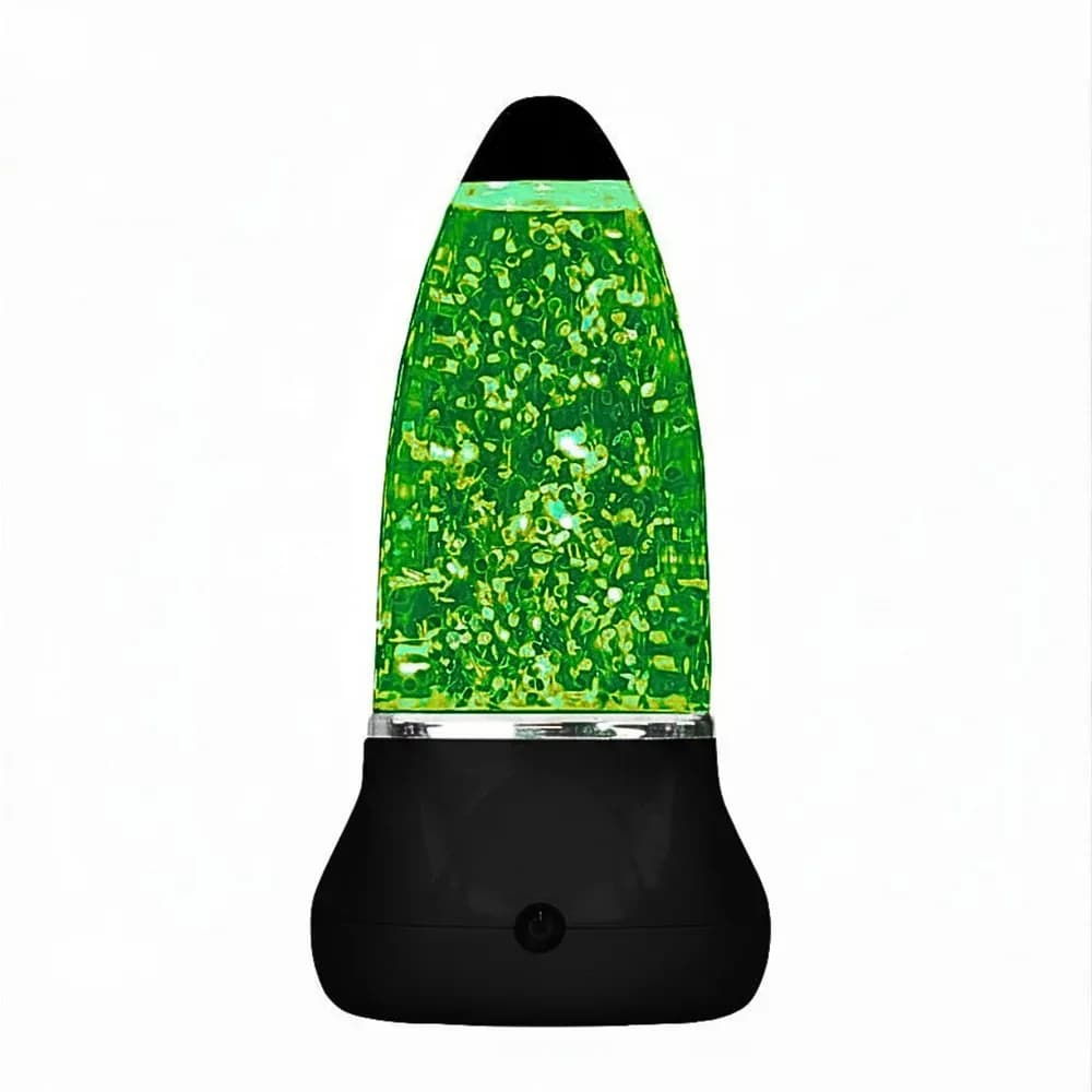 Lampa senzoriala vulcan cu sclipici — miniatură