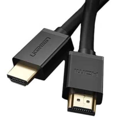 CABLU video Ugreen, "HD104" HDMI (T) la HDMI (T), rezolutie maxima 4K UHD (3840 x 2160) la 60 Hz, conectori auriti, 2m, negru "10107" - 6957303811076