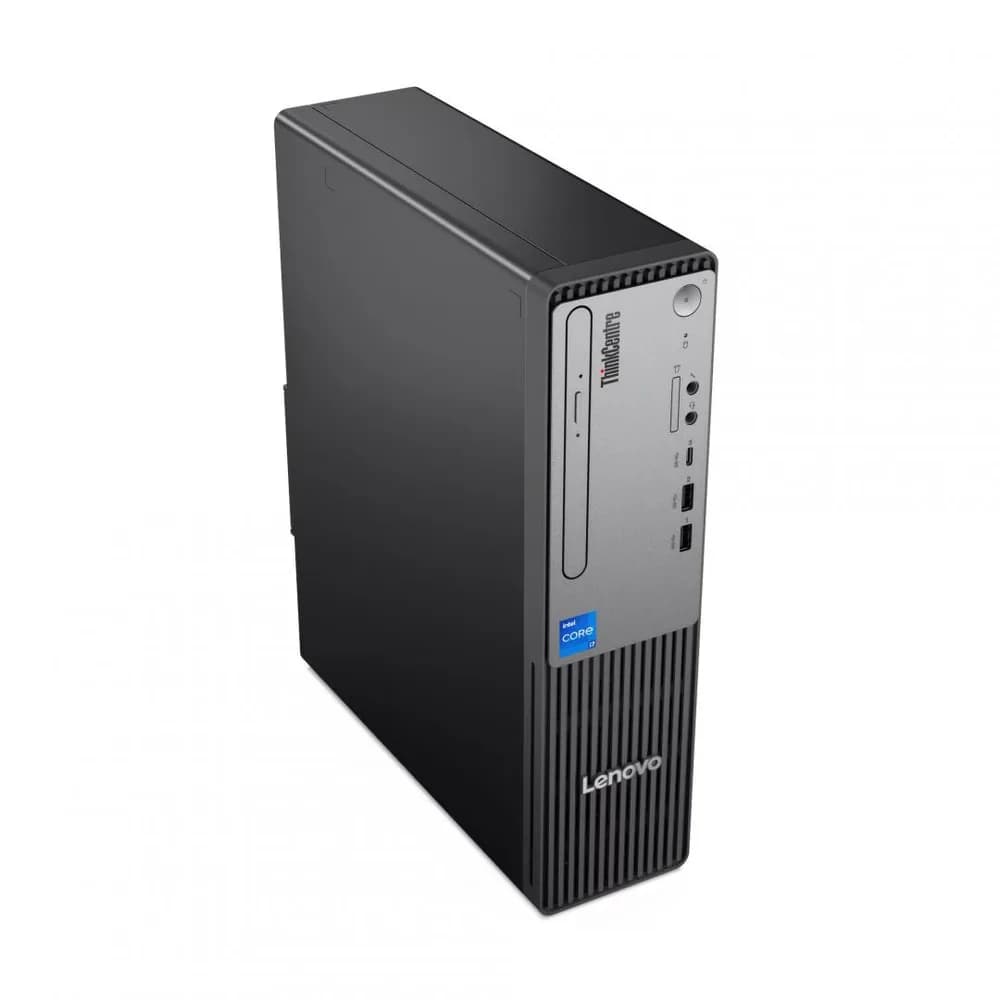 Desktop Education Lenovo ThinkCentre Neo 50s Gen 5 cu procesor Intel Core i3-14100 pana la 4.7 GHz, 16 GB DDR5, 512GB SSD, Intel UHD Graphics 730, Windows 11 Pro Edu, Black — miniatură