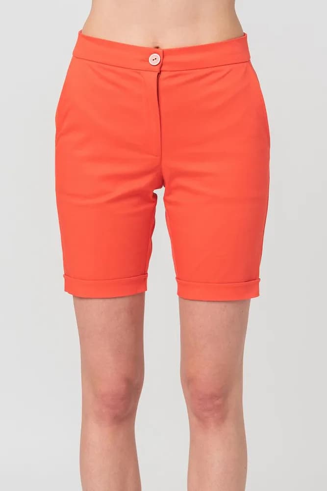 PANTALONI SCURT CASUAL FEMEI CORAL XL — miniatură